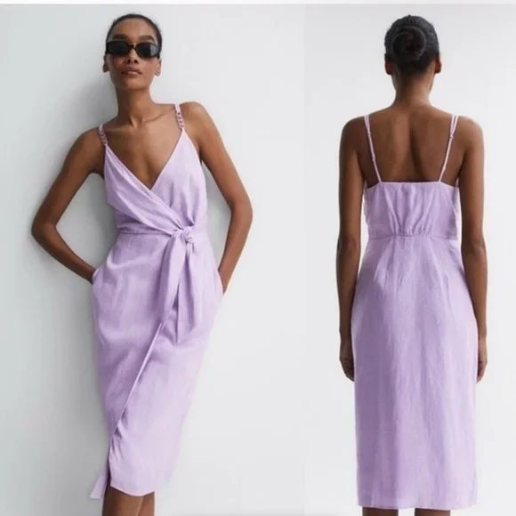 Reiss linen dress ,Size 4 - Picture 1 of 2